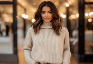 Suéteres Brandy Melville para Mujer – Promoción, Cuello V, Running, Suéteres Brandy Melville