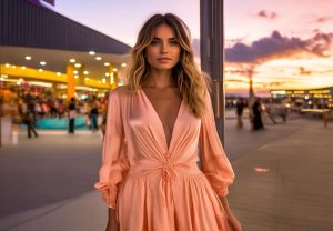 Liquidación Brandy Melville Midi Dress con Descuento, Mangas Largas y Ideal para Running – Brandy Melville, Liquidación Guadalajara