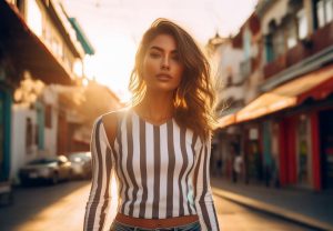 Rebajas Brandy Melville Striped Tops – Oferta MX, alo, Running, Brandy Melville, tops a rayas