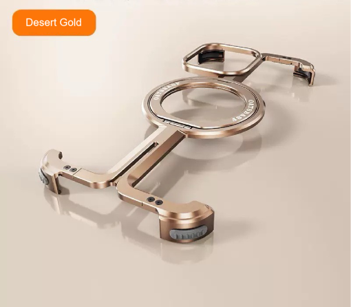 ¦Ð-shaped Metal Magnetic Mobile Phone Case