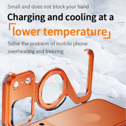 2025 New Z-shaped Metal Magnetic Phone Case
