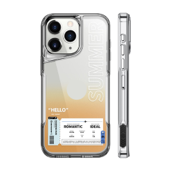 2024 New [Air Ticket] Gradient High-Transparency Phone Case