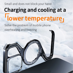 New Z-shaped Metal Magnetic Phone Case