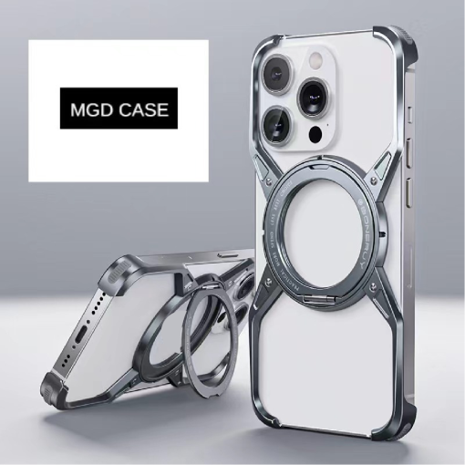 X Metal Rotating Magnetic Phone Case