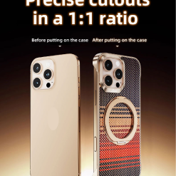 Kevlar Elegant Magnetic Rotating Bracket Phone Case