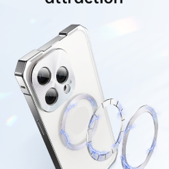 Magnetic Alloy Frame Mobile Phone Case