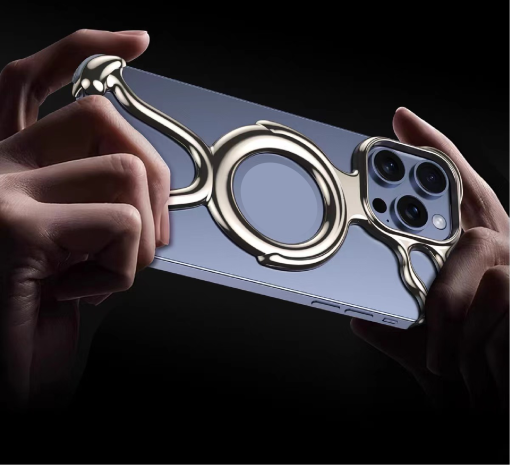 Special Shaped Liquid Metal Phone Case