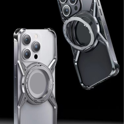 X Metal Rotating Magnetic Phone Case