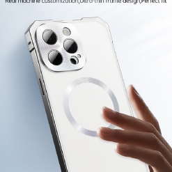 Magnetic Alloy Frame Mobile Phone Case