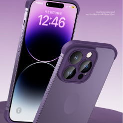 Frameless lens protective phone case