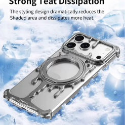New Design Personalized Glacier Series Magnetic Phone Case