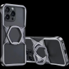 Hexagonal Metal Stand Magnetic Phone Case
