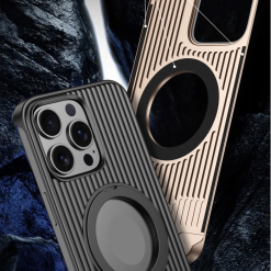 Luggage Style Telescopic Bracket Metal Magnetic Phone Case