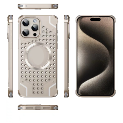 Metal Magnetic Frameless Armor Phone Case