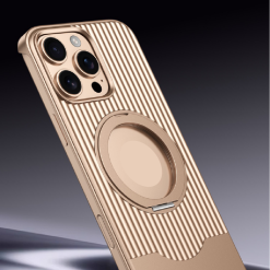 Luggage Style Telescopic Bracket Metal Magnetic Phone Case