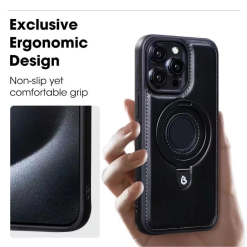 2024 New leather stand magnetic phone case