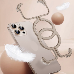 Personalized Chanel Magnetic Metal Mobile Phone Case