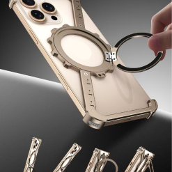 Z-Shape Gear Metal Magnetic Holder Phone Case