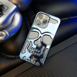 Premium skull laser phone case