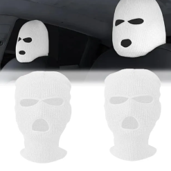 Funny Spoof Universal Dustproof Car Seat Headgear | Car Interior Decoration Gift