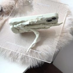 Spoof Skull Finger Phone Case-MGD CASE