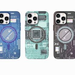 Luminous magnetic phone case
