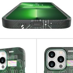 Luminous magnetic phone case