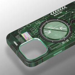 Luminous magnetic phone case