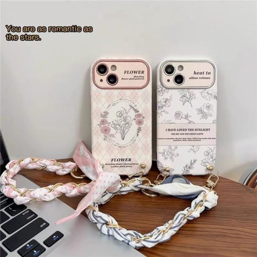 Literary camellia phone case