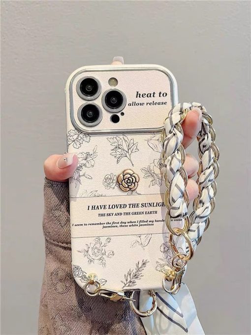 Literary camellia phone case