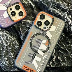 New Tech style magnetic frosted mobile phone case