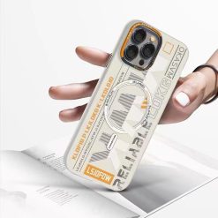 New Tech style magnetic frosted mobile phone case