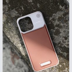 New leather metal aromatherapy phone case
