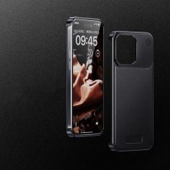 New leather metal aromatherapy phone case