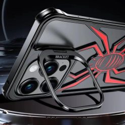 Creative Spider Armor Design Metal Anti-Fall Phone Case
