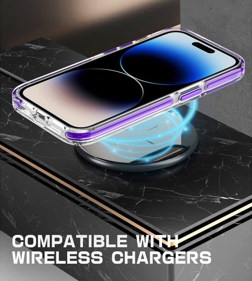 2024 New Anti-fall transparent magnetic phone case