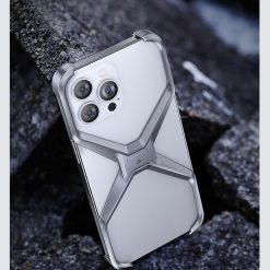 X Metal frame mobile phone case