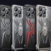 Creative Spider Armor Design Metal Anti-Fall Phone Case