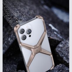 X Metal frame mobile phone case