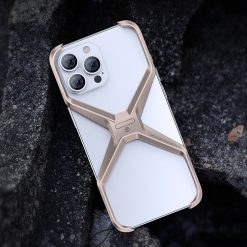 X Metal frame mobile phone case