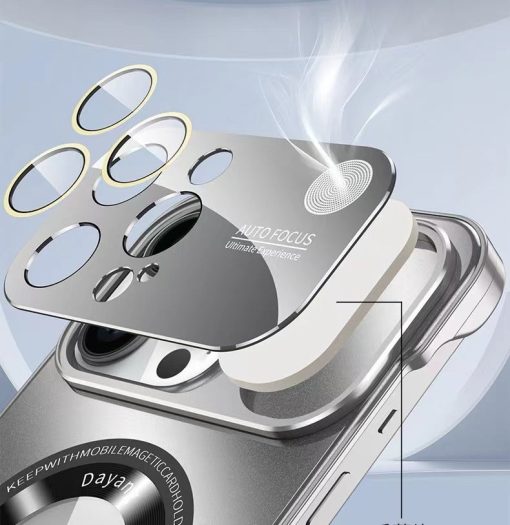 Fragrance Lens Protection Frameless Magnetic Phone Case