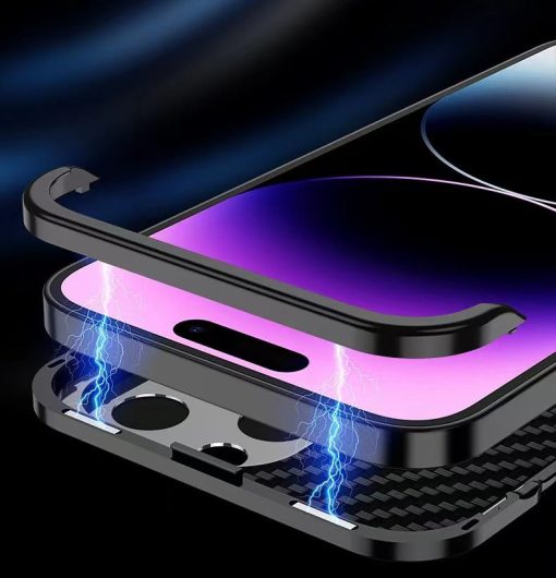 Fragrance Lens Protection Frameless Magnetic Phone Case