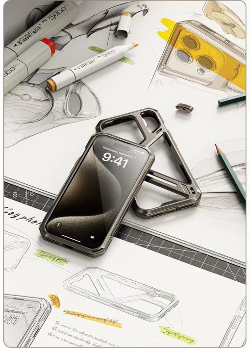 Armor Metal Cooling Phone Case-MGD CASE