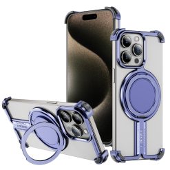 Personalized Skeleton Rotating Magnetic Holder Phone Case-MGD CASE