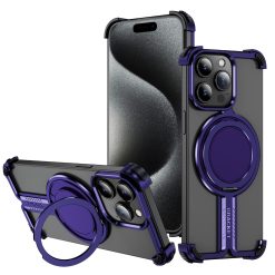 Personalized Skeleton Rotating Magnetic Holder Phone Case-MGD CASE