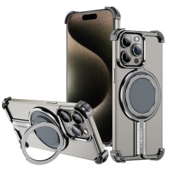 Personalized Skeleton Rotating Magnetic Holder Phone Case-MGD CASE