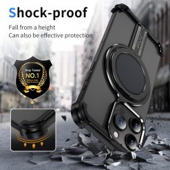 Personalized Skeleton Rotating Magnetic Holder Phone Case-MGD CASE