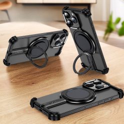Personalized Skeleton Rotating Magnetic Holder Phone Case-MGD CASE