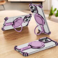 Personalized Skeleton Rotating Magnetic Holder Phone Case-MGD CASE
