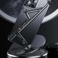 Portable Anti-Fall Geometric Stand Phone Case